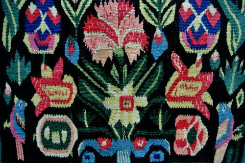 フレミッシュ織り 伝統柄